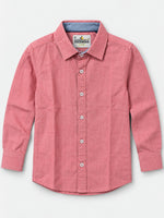 Boy's Supper Solid Casual Shirt