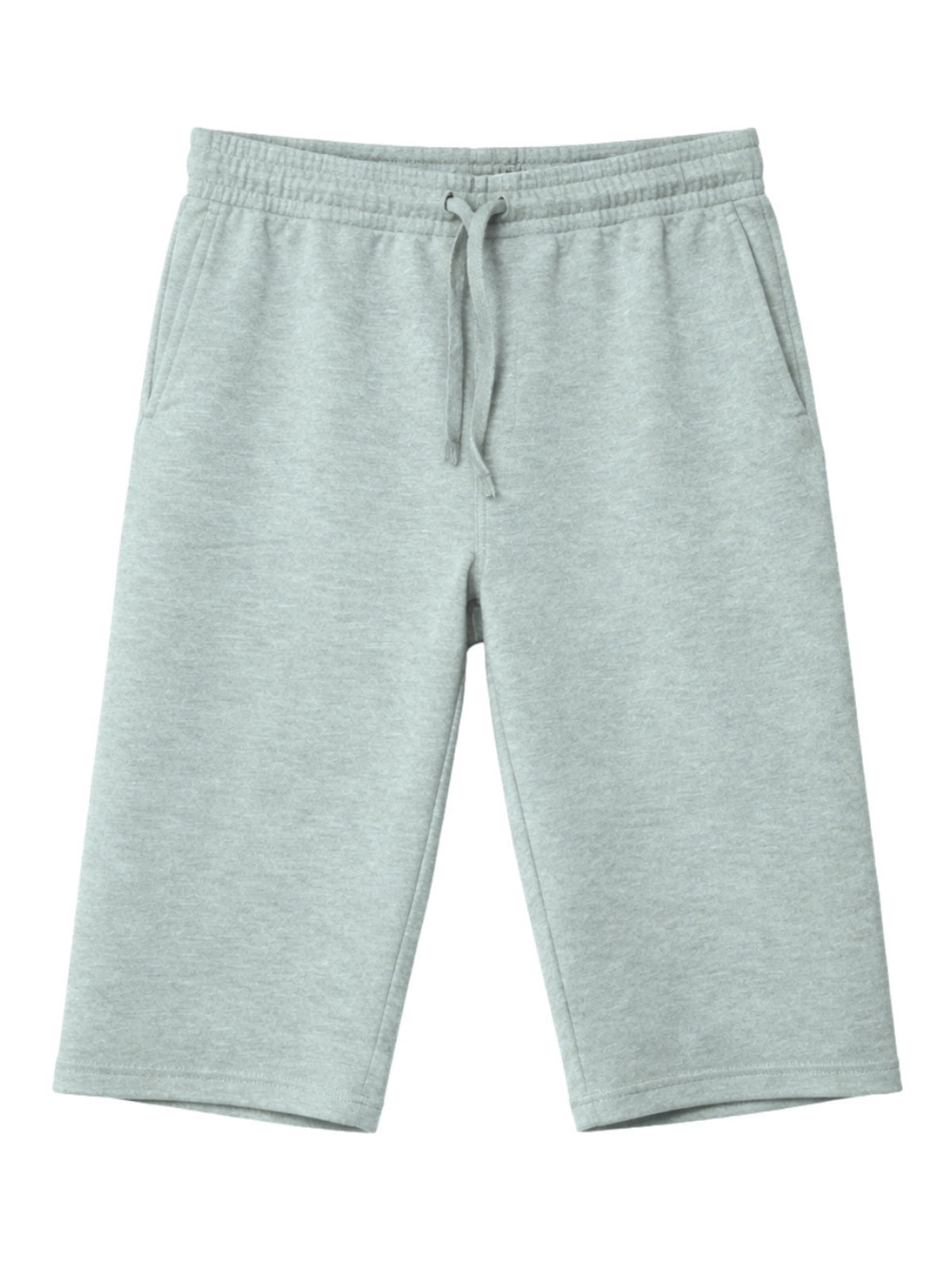 Men's Basic Summer Essential 3 Quarter Shorts - Ash Gray