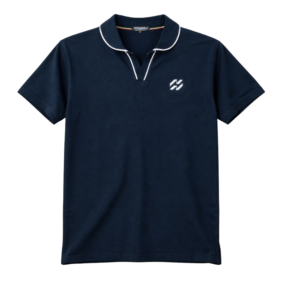 Men’s Premium Magzi Collar & Placket Polo Shirt – Navy