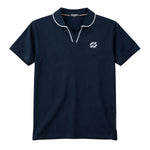 Men’s Premium Magzi Collar & Placket Polo Shirt – Navy