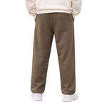 HG Men's Classic Straight Fit Fleece Sweat Pant - Brown