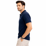 Men’s Premium Magzi Collar & Placket Polo Shirt – Navy