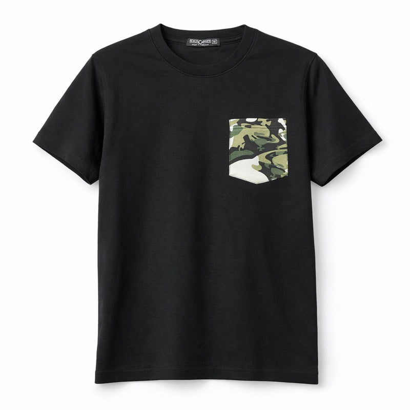 Men’s Premium Contrast Pocket T-Shirt – Black