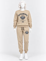 Women's Graphic Printed Terry Co-Ord Set