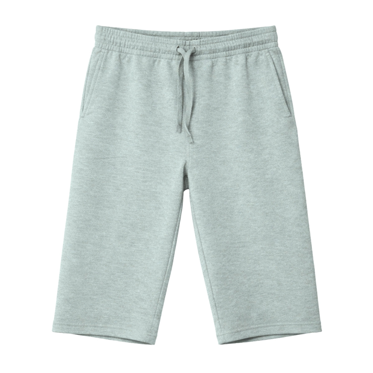 Men's Basic Summer Essential 3 Quarter Shorts - Ash Gray