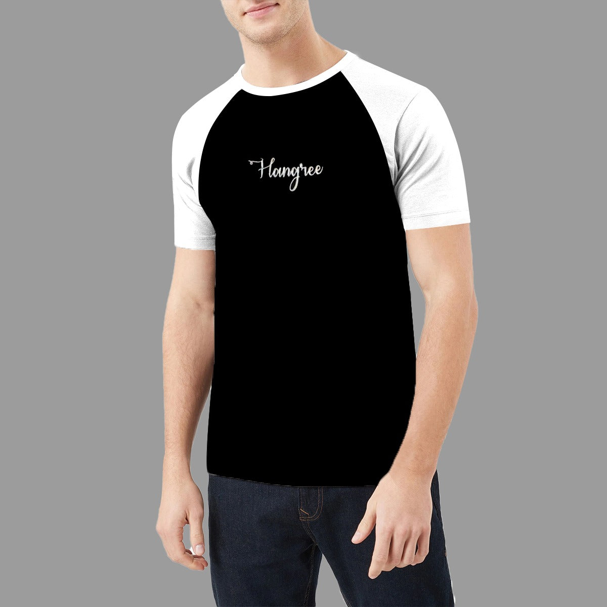 HG SIGNATURE EMB RAGLAN TEE SHIRT