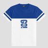 Blue White Combo Sports Tee Shirt