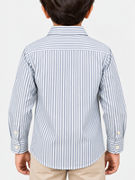 Boy's Multicolor Striped Full Sleeves Casual Shirt