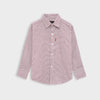 Smart Stylish Self Mehroon Casual Shirt For Boys