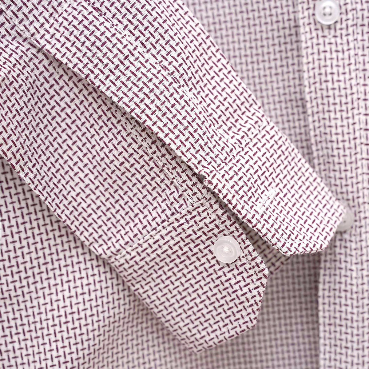 Smart Stylish Self Mehroon Casual Shirt For Boys