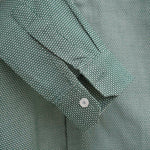 Boy's Self Pattern Full Sleeves Casual Shirt - Green