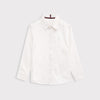 Boy's Classic White Full Sleeves Casual Shirt