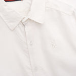 Boy's Classic White Full Sleeves Casual Shirt