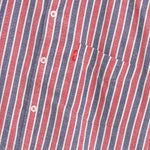 Men's Urban Stripped Smart Casual Shirt - Red