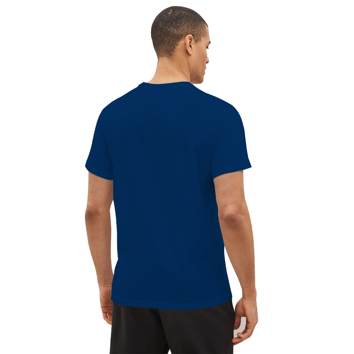 Eagle Printed Blue Men's Tee Shirt
