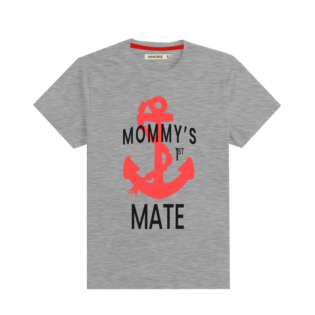 Graphic Printed Tee Shirt For Boys - Gray