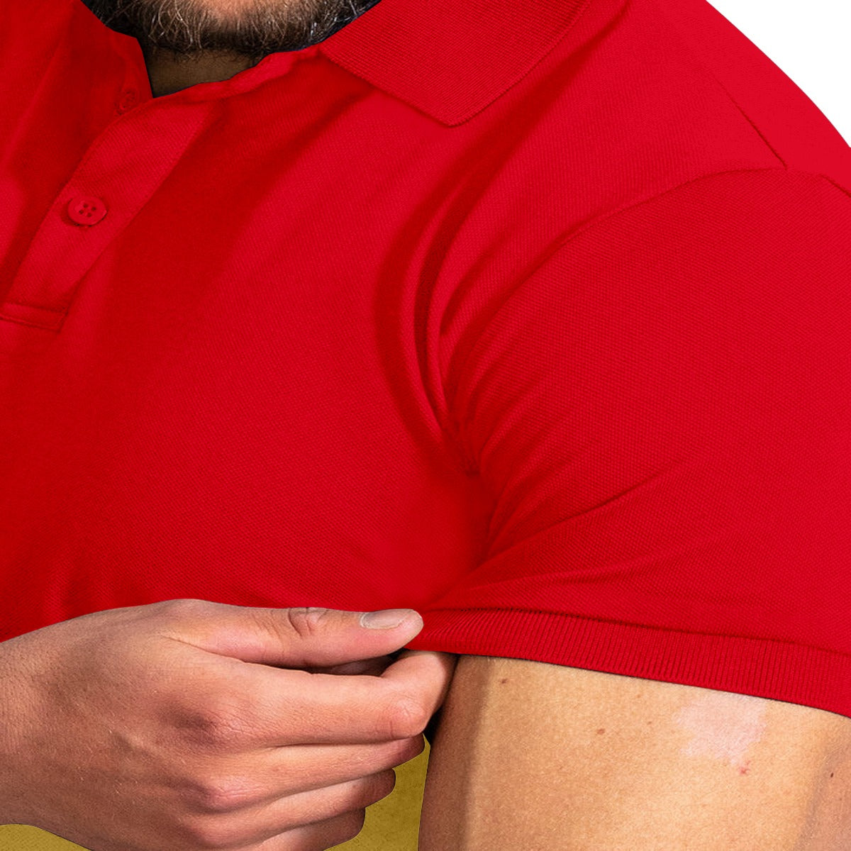 Trio Panel Fashion Polo Shirt