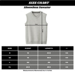 HG Men's Ribbed V-Neck Sleeveless Sweater - Textured Off White