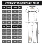 Women's Exclusive Printed Soft Cotton Summer Tracksuit - Red