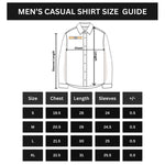Men's Geometric Patterned Full Sleeves Casual Shirt