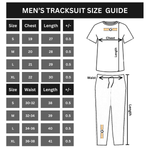 HG Signature Navy Emb Soft Cotton Summers Tracksuit