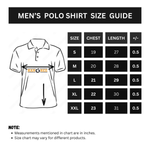 HG All Over Floral Printed Polo Shirt For Men's - Black Navy
