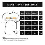 Oversize White Body Panel Fashion Tee Shirt - Charcoal