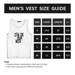HG "Mountains" Printed ActiveFit Sleeveless Vest - Gray