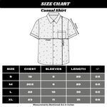Men’s Leaf & Polka Print Half Sleeve Casual Shirt – White