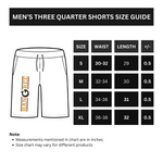 HG Signature Emb Three Quarter Summer Shorts - Blood Red