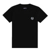 Men's Signature Emb. Round Neck Tee Shirt - Black