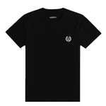 Men's Signature Emb. Round Neck Tee Shirt - Black