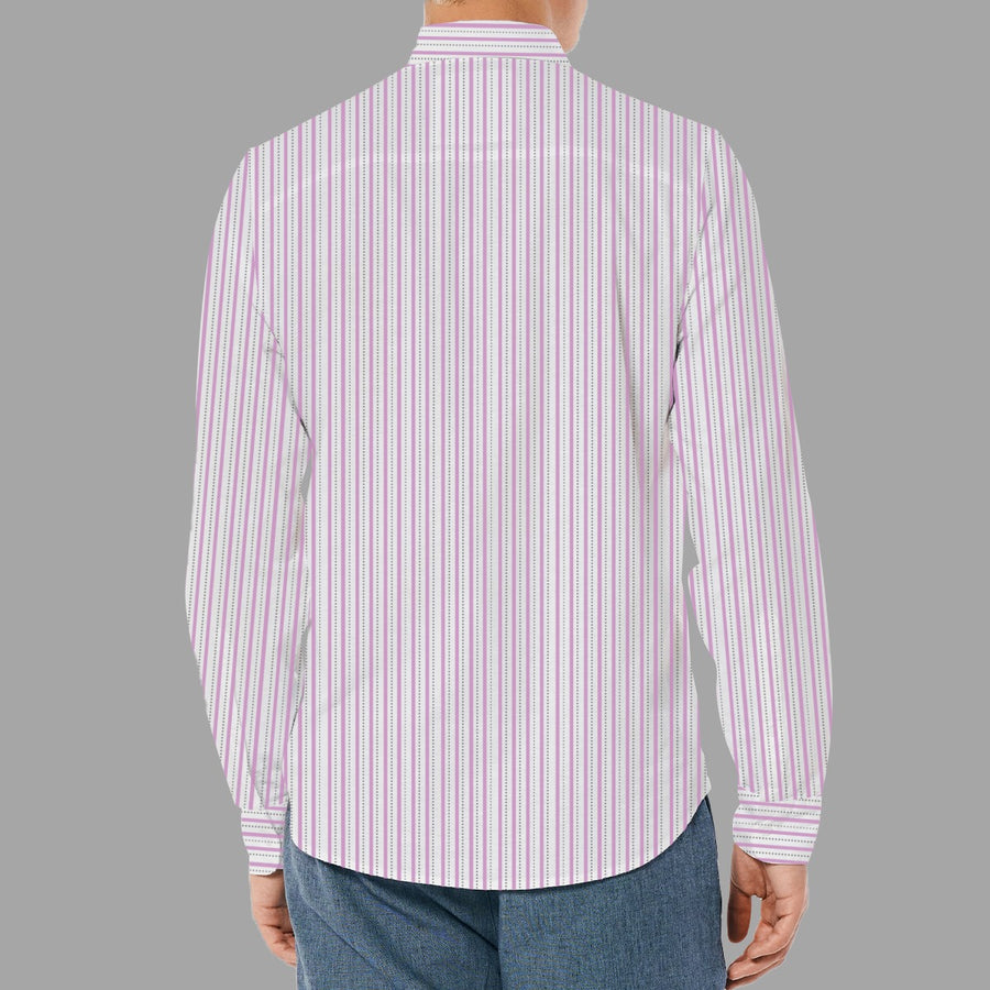 BRAZILIAN LINING FRENCH COLLAR SEMI CASUAL SHIRT