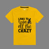 Boy's Exclusive Yellow Printed Tee Shirt