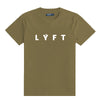 L Y F T Printed Slim Pattern Tee Shirt