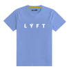 L Y F T Printed Light Blue Summer Tracksuit
