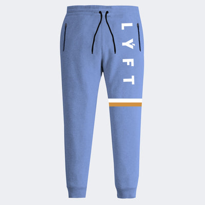 L Y F T Printed Light Blue Summer Tracksuit