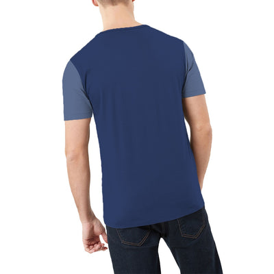 Branded Contrast Sleeves Exclusive Printed Tee Shirt