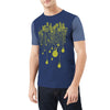 Branded Contrast Sleeves Exclusive Printed Tee Shirt