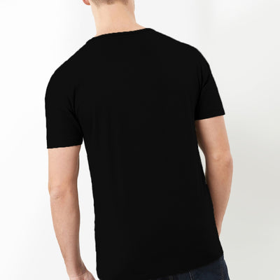 ROL Signature Printed Black Tee Shirt
