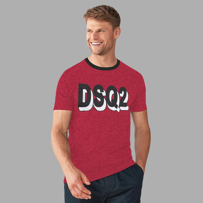 Exclusive "DSQ2" Printed Tee Shirt