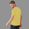 Textured Yellow Super Solid Tee Shirt