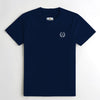 Men's Signature Emb. Round Neck Tee Shirt - Navy