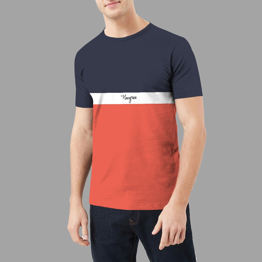 HG SIGNATURE COMBO PANEL TEE SHIRT