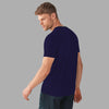 EXCLUSIVE PRINTED NAVY TEE SHIRT