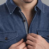 Branded Denim Casual Shirt