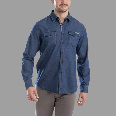 Branded Denim Casual Shirt