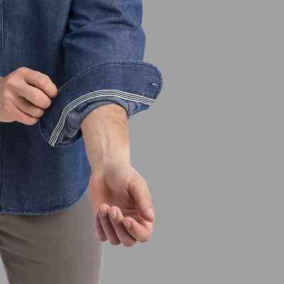 Branded Denim Casual Shirt
