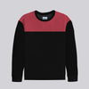 HG Combo Fleece Sweat Shirt - Red Black