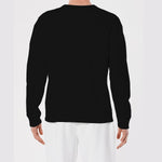 HG "STAY ON TRACK" Printed Premium Sweat Shirt - Black
